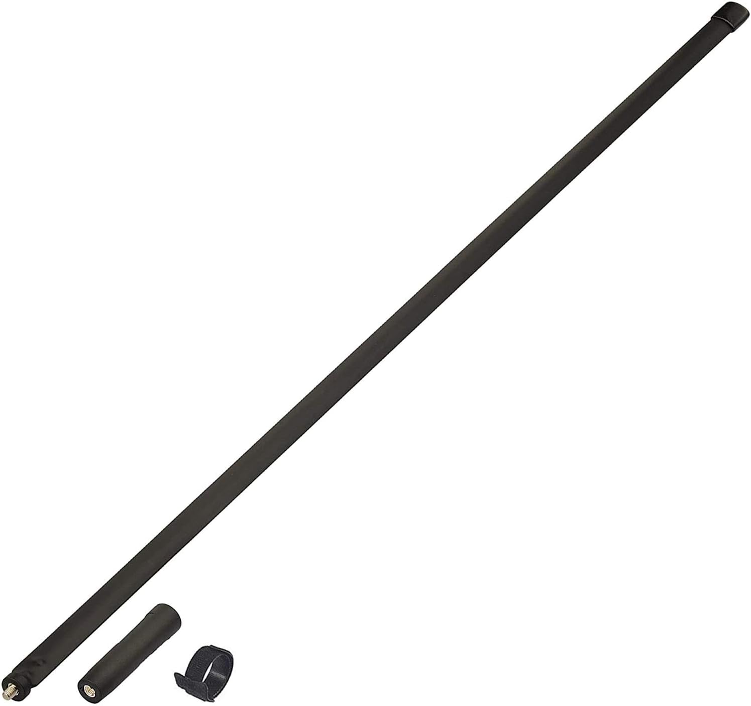 VHF UHF 136-520MHz 42.5 inch Foldable CS Tactical Ham Radio Antenna | SMA Female Dual Band Antenna with 3 feet