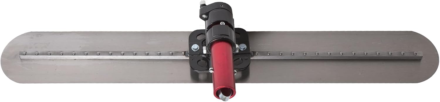 QLT Round End Fresno, 36 x 5 Inch, Rock-It 2.0 Multi-Mount | High Carbon Steel Blade, Fits Swivel or Bull Float