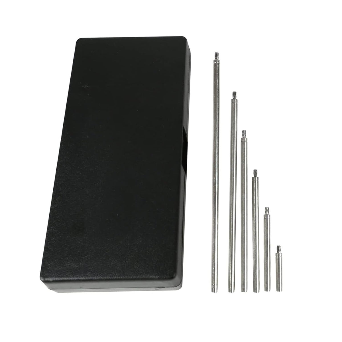 6pcs Dial Indicator Extension Stem Rod, 1",2",3",4",5",6" 4-48 UNF Thread