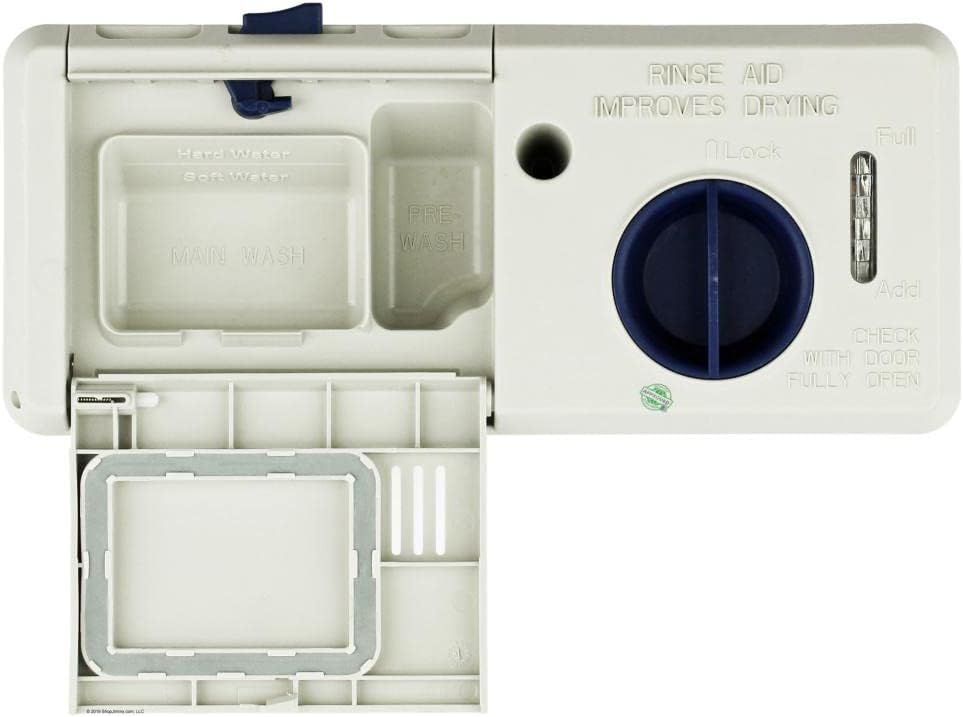 GSPUSA AP6023708, PS11757054, EAP11757054, PD00028735 CKD028735X compatible with Whirlpool Dishwasher Detergent Dispenser fits old number AP6023708, PS11757054, EAP11757054, PD00028735