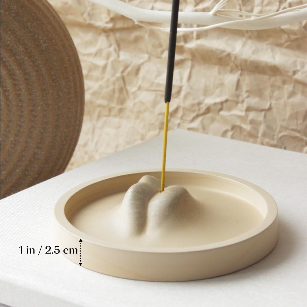 Tray Silicone Mold Set of 3 – Includes Incense Holder, Patterned Coaster & Small Oval Dish | for Resin, Plaster &