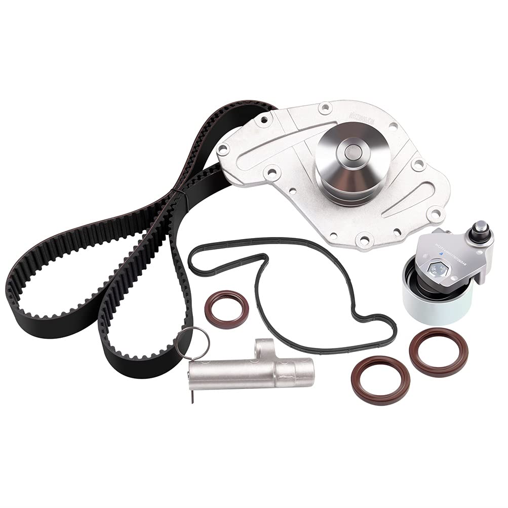 ECCPP Engine Timing Belt Kit with Water Pump Compatible for Chrysler