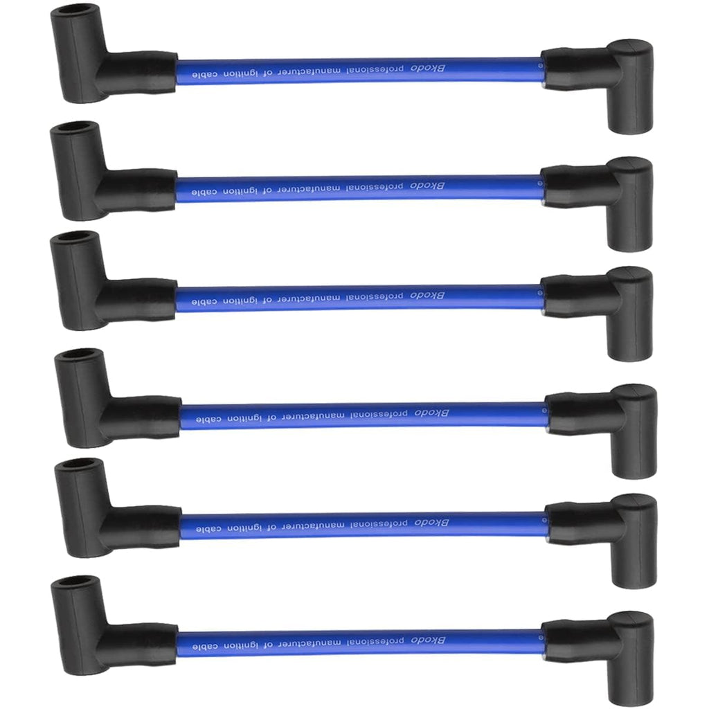 6Pcs Johnson Marine Spark Plug Wire 6" High Performance Premium Replacement