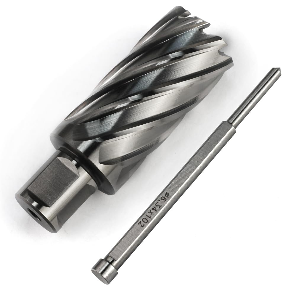 OSCARBIDE 1-3/16" x 2" HSS Annular Cutter 3/4" Weldon Shank Mag Drill Bit