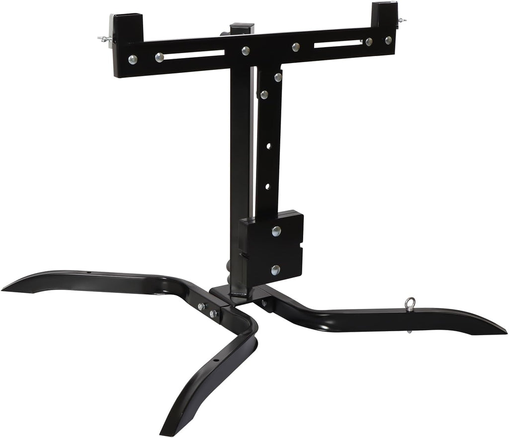 Adjustable Swinger Target Stand for Paper & Cardboard Silhouette Shooting Target X-Leg Stand Base Fits 1x2 Wooden
