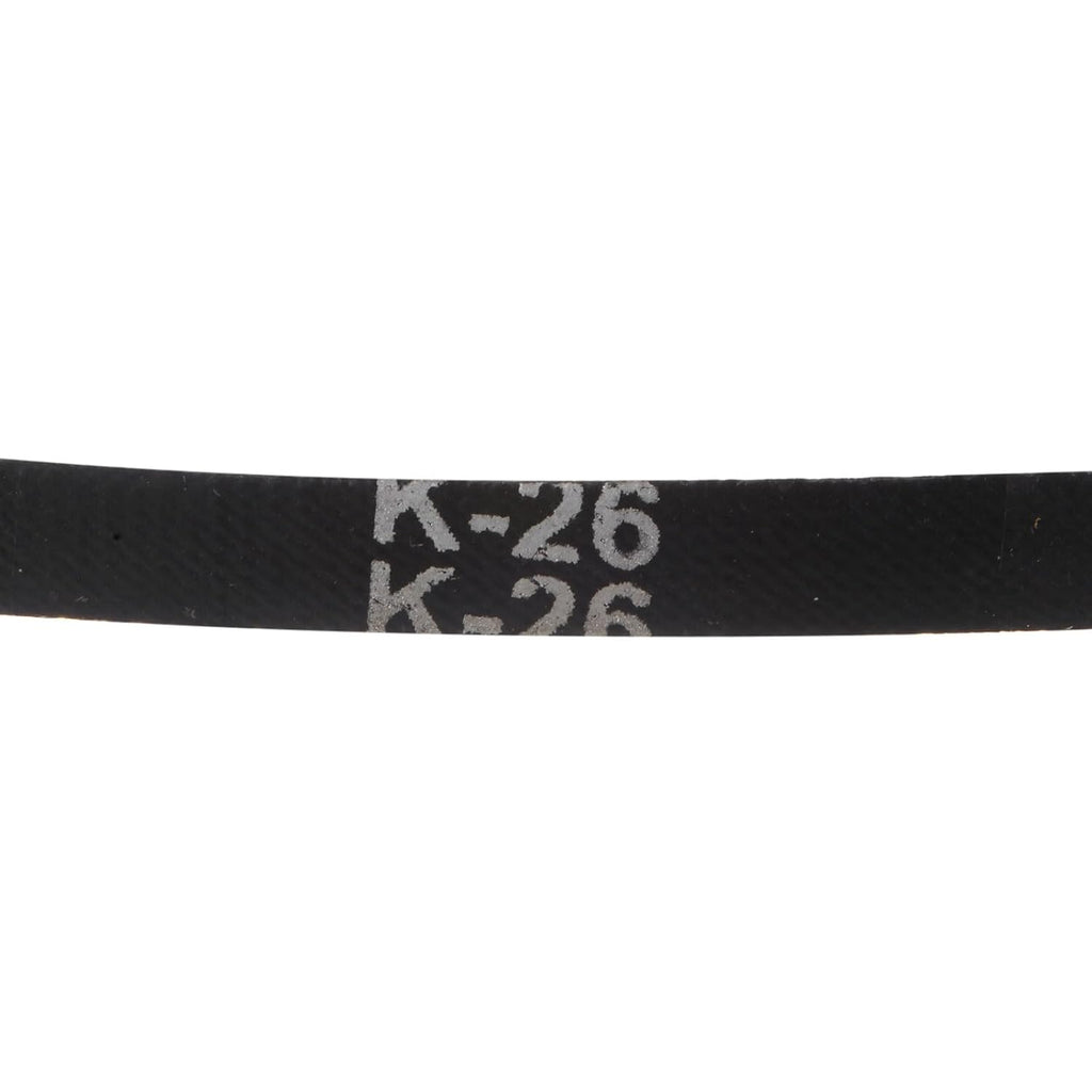 uxcell 2pcs K26 Rubber V Belt, K Section V-Belt 26" Outside Circumference x 0.315" Width x 0.236" Thick, Industrial Power Transmission Belt