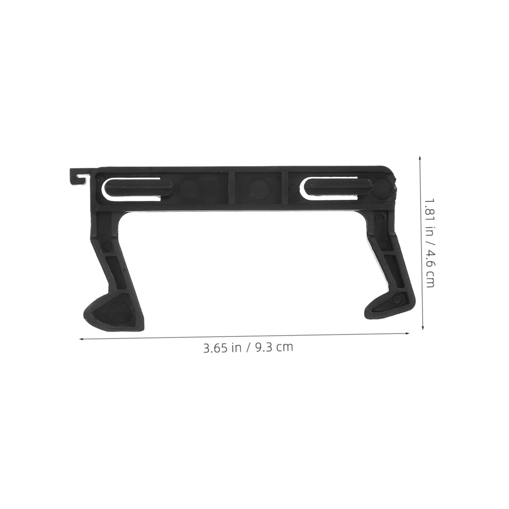 Microwave Door Latch Hook Replacement Part, ABS Black Mm721ng1-pw1