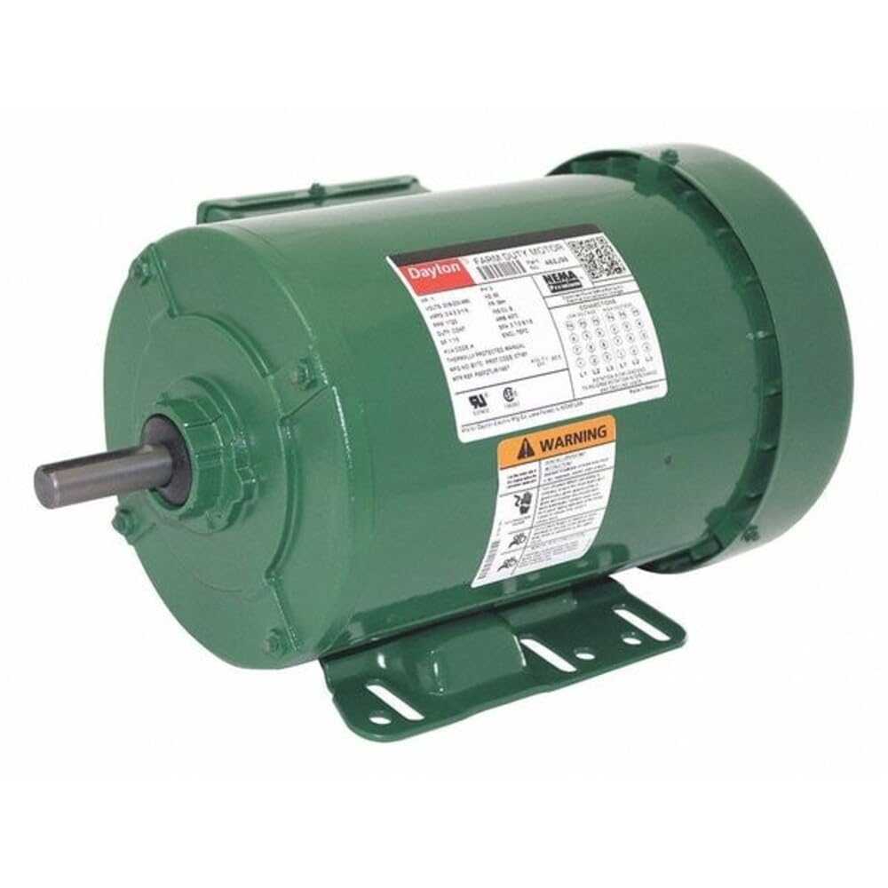 Farm Duty Motor,3-Phase,TEFC,1 HP