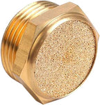 Beduan Sintered Bronze Pneumatic Exhaust Muffler, 1/4" NPT Male Air Silencer Fitting