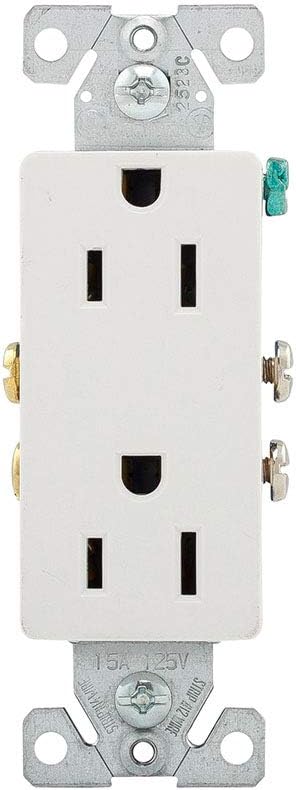 EATON 1107W-10-L Receptacles One Size White
