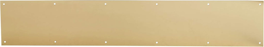 Ives by Schlage 6X34 Schlage C8400B3 Kick Plate, 34 in L X 6 in W