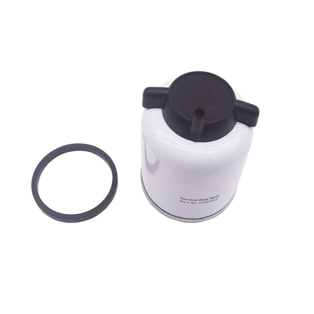 2 Pcs Fuel Filter with Water Separator Replacement for Bobcat 6667352