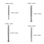 4pcs Adjustable Bore Gauge Set with Steel Flat Head, Precision
