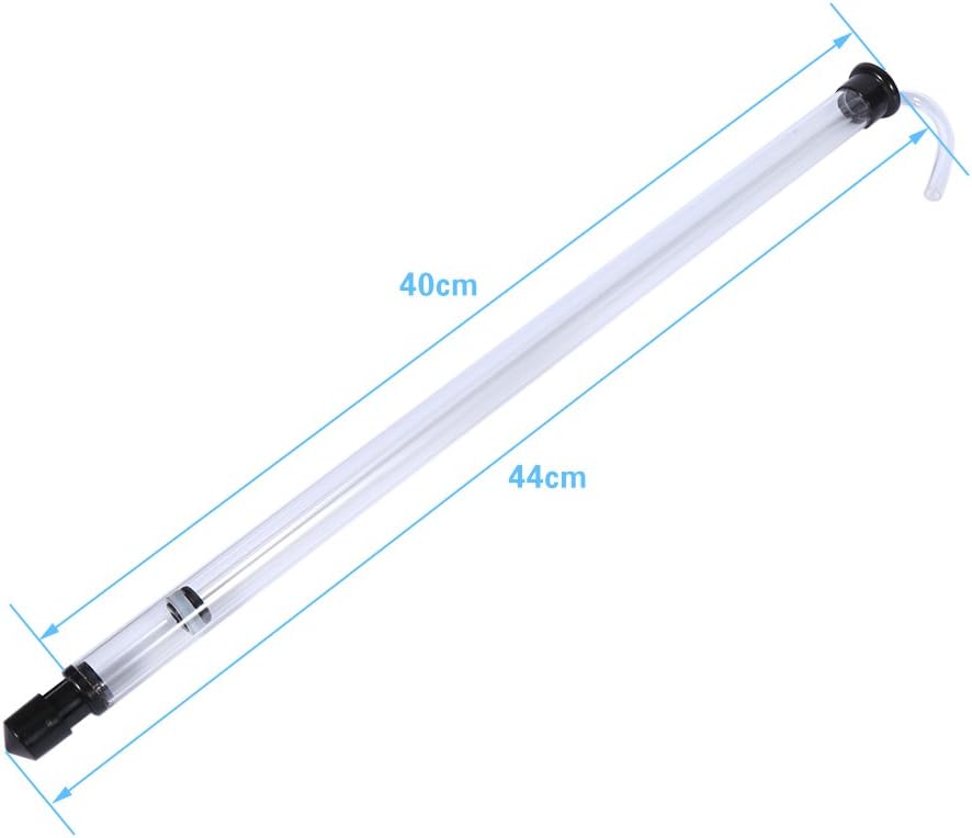 Mini Auto Siphon, Clear Siphon Racking Cane, Easy Transfer and Boling Tool for Home and Winemaking