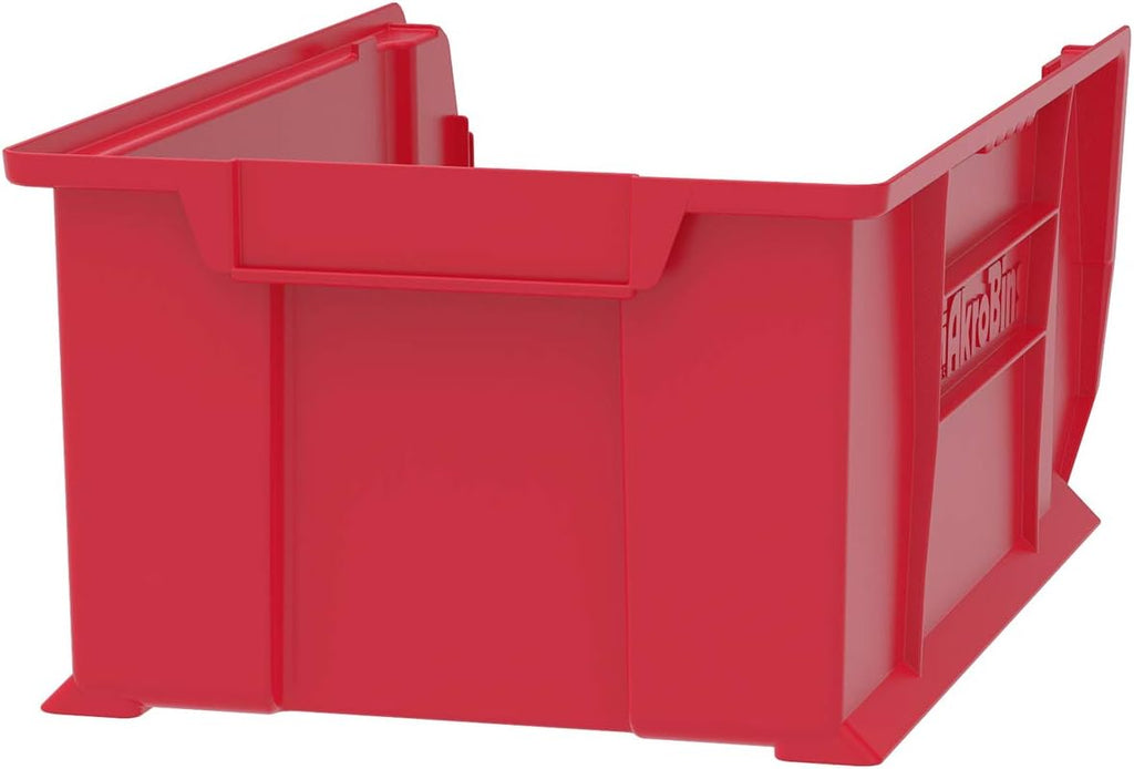 30281 Super-Size AkroBins Plastic Storage Bins, Space-Saving Stackable Bins for Garage, Classroom, Warehouse