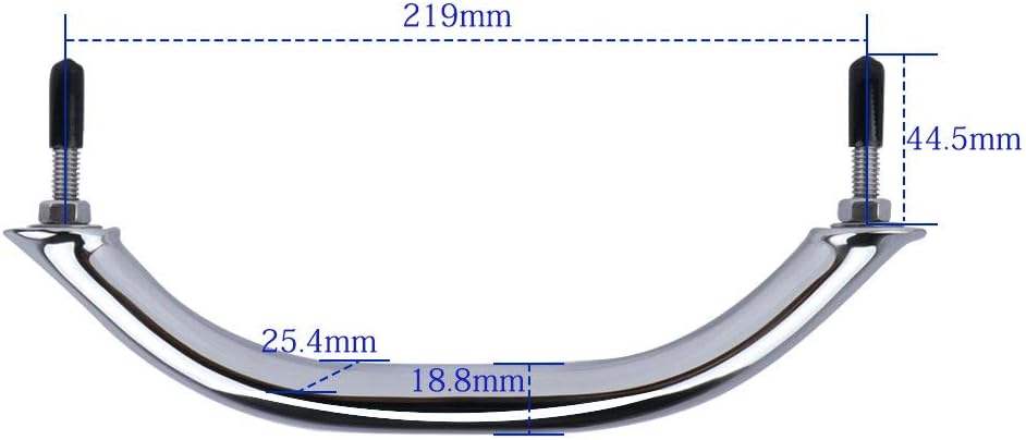 2 PCS Stainless Steel 8 5/8" Grab Handle/Handrail/Grab Bar Multipurpose