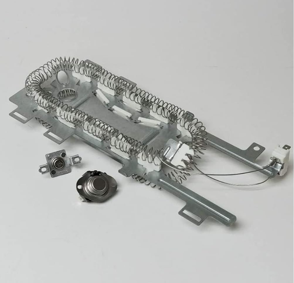 Heating Element Replacement For Whirlpool WED5100HC2 WED5100HW0 WED5500XW0 WED560LHW0 WED5100HW1 WED5100HW2 WED5600XW0 WED5500BW0 WED5500XL0 WED5500XW1 WED5550XW0 WED5600XW1 WED560LHW1 Dryer