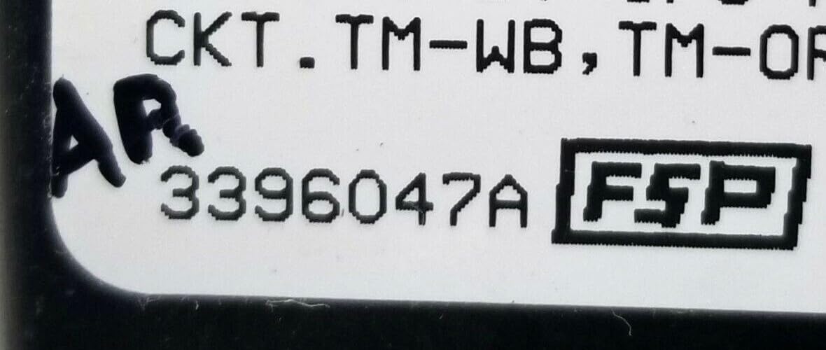 OEM Replacement for Whirlpool Dryer Timer 3396047A WP3396047