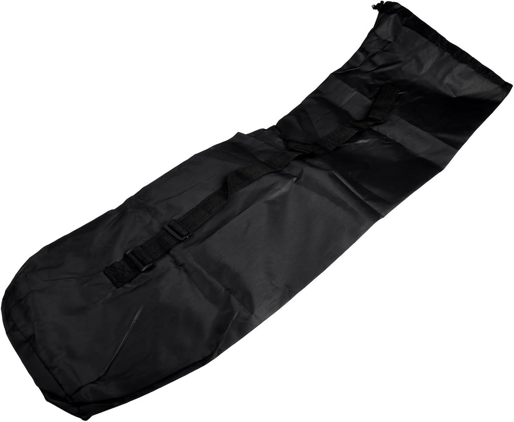 Nylon Skateboard Carry Bag, Protective Storage Case for Longboard Kick Scooter Outdoor Commuting Black 1 Piece
