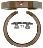 ACDelco Advantage 14781B (19287950) Bonded Rear Parking Brake Shoe with Hardware
