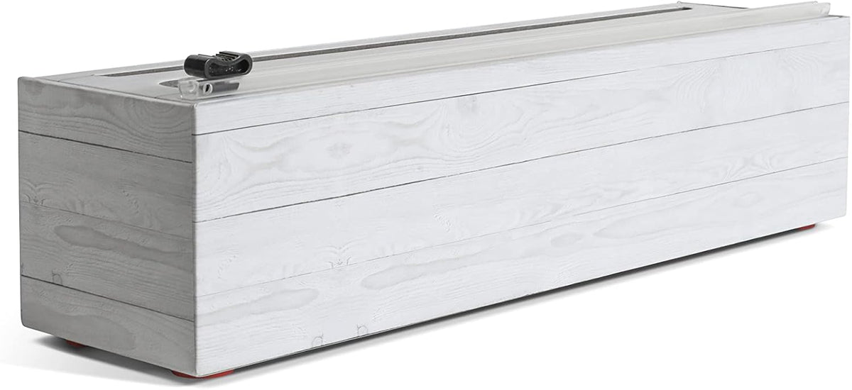 Shiplap Plastic Wrap Dispenser - Includes large 12"x750' roll