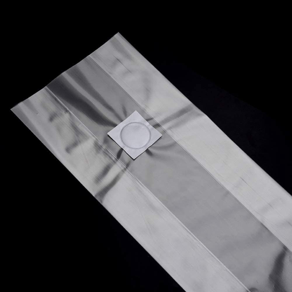 20 Pack Mushroom Growing Bags,Thick Mushroom Spawn Bags, Durable Tear-Resistant Mushroom Grow Bags with 0.2 Micron