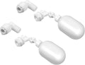 Mudder 2 Pack Float Ball Valve 1/4 Inch Adjustable for Water Tank