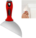 6" Clipped Drywall Pointing Knife Metal Hammer End Professional Finishing Tools High-quality Drywall Knife for Work
