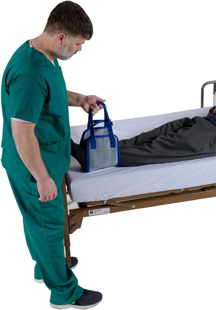 Transfer Sling - Moving Assist Hoist Gait Belt Harness Device with Heavy Duty 400lb Weight Capacity, Padded Handles