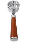 HaeKap Bottomless Portafilter 58mm Compatible For Gaggia Classic/Classic Pro | Walnut Handle