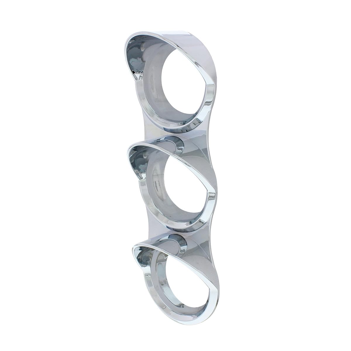 Small 3-Gauge Bezel with Visor Compatible with Mack Trucks