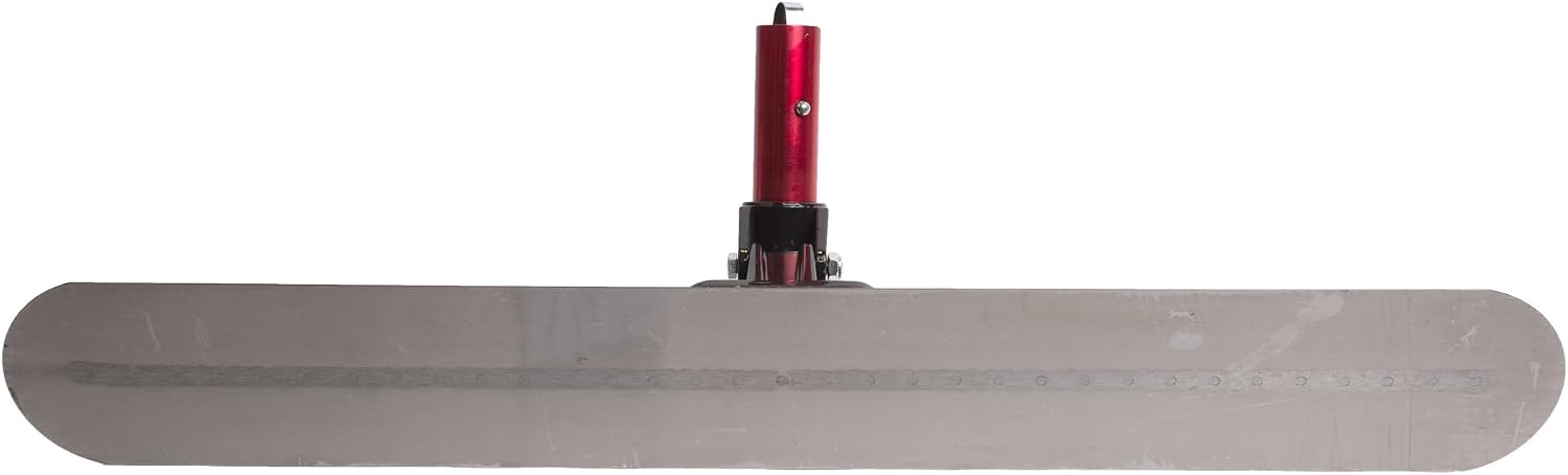 QLT Round End Fresno, 36 x 5 Inch, Rock-It 2.0 Multi-Mount | High Carbon Steel Blade, Fits Swivel or Bull Float
