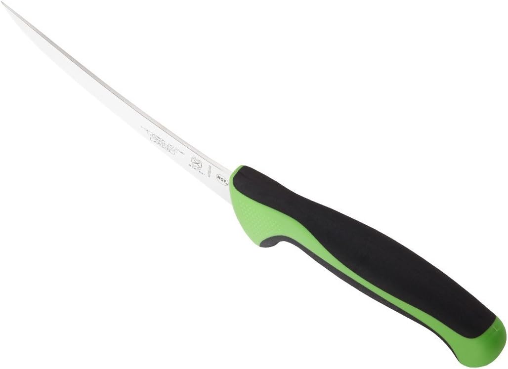 Millennia Colors 6-Inch Curved Boning Knife, Green
