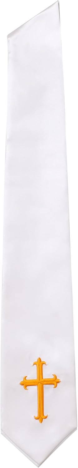 Clergy Stole & Choir Stole with Embroidered 60/72"