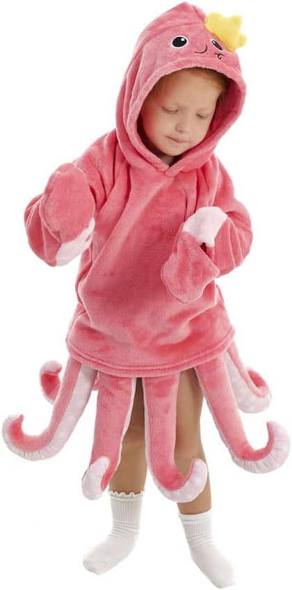 Baby Octopus Costume Newborn, Infant and Toddler Boys Girls 0-4T | 90% Upgraded Flannel Fleece/ 10% Spandex