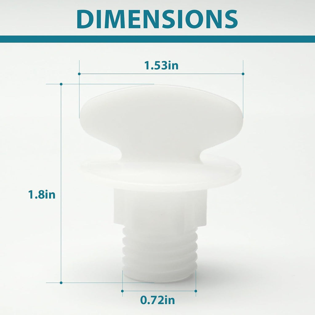 Dishwasher Lower Spray Arm Radial Ring Bearing and Retainer Nut Replacement Kit for Whirlpool Kenmore KitchenAid Inglis Dishwashers 9742945 9742946, WP9742945 AP3044826 PS402230 EA402230 AH402230