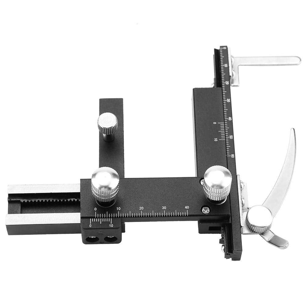 Microscope Movable Caliper, High- Movable Ruler Mechanical Stage X-Y Uses on Microscope to Move The
