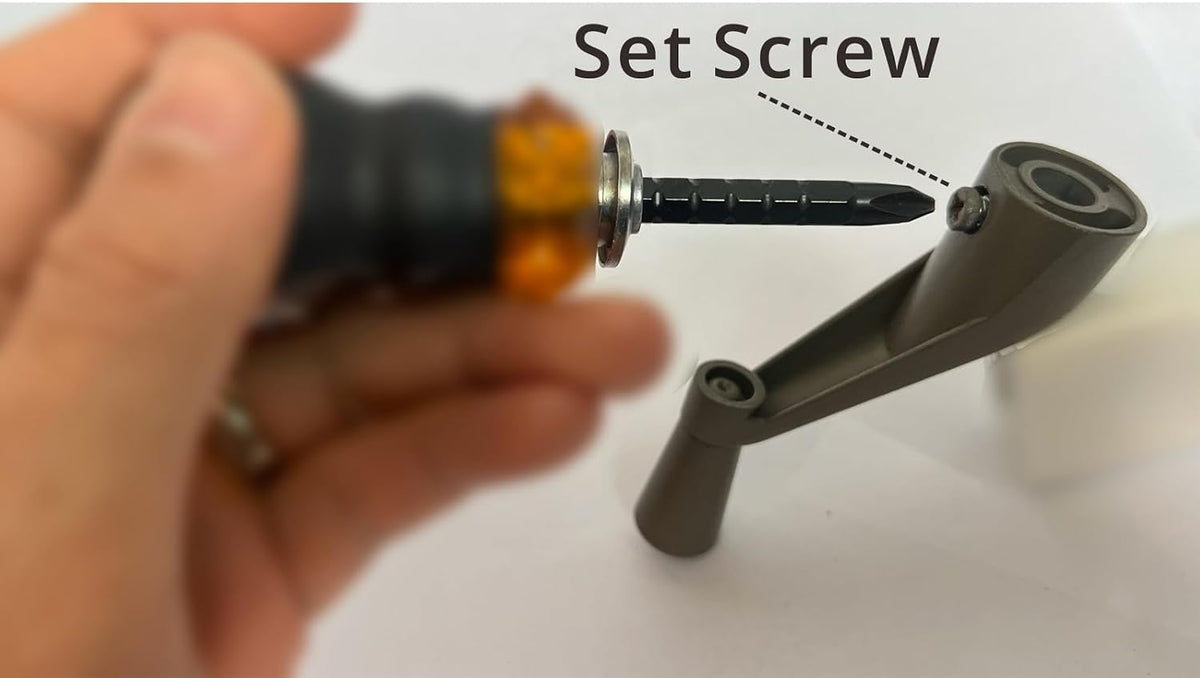 Pack of 2.Window Crank Handle Replacement,(Stone) Fit to [3/8 In Spindles]