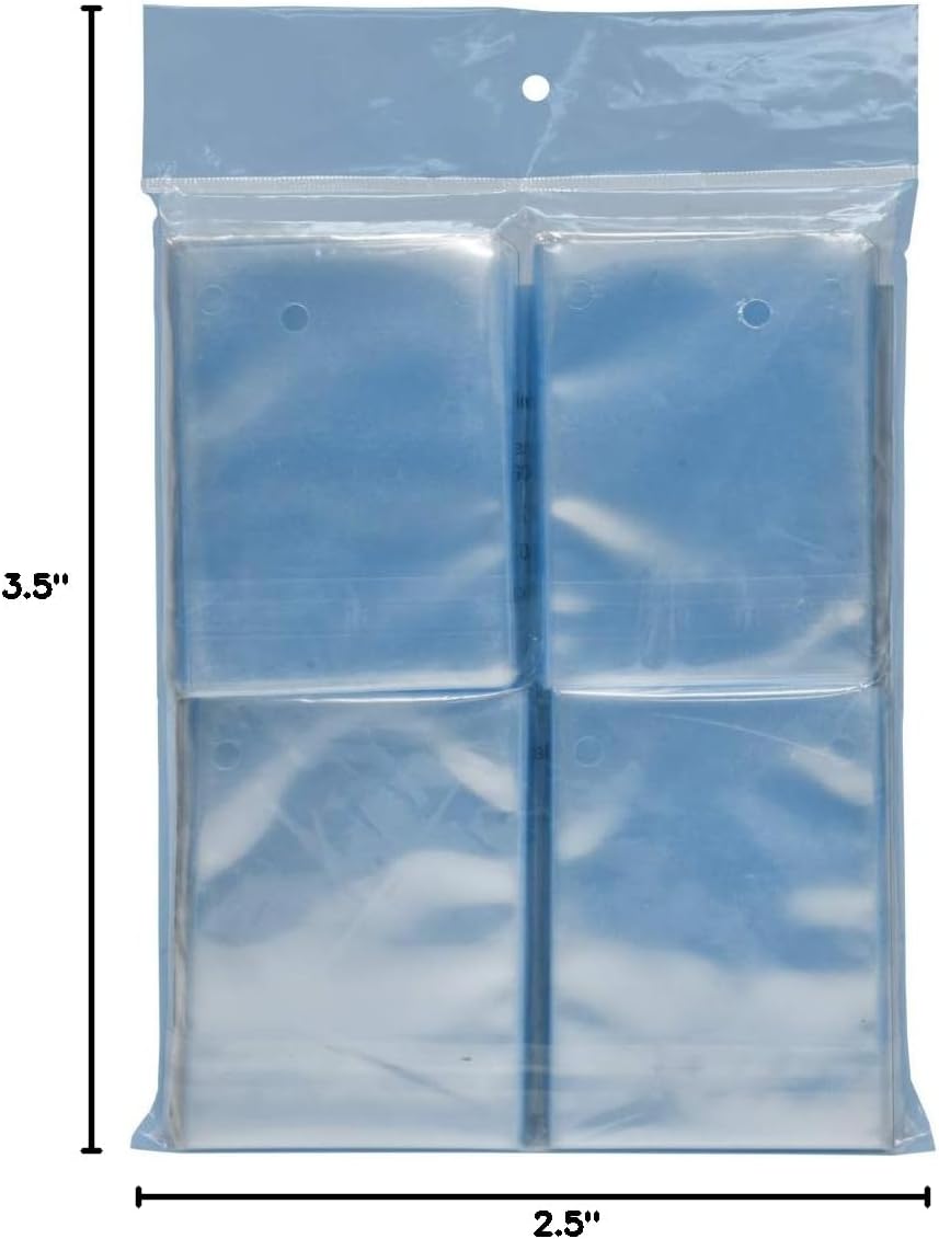 2.5" x 3.5" Soft Trading Card Penny Sleeves (1000ct)