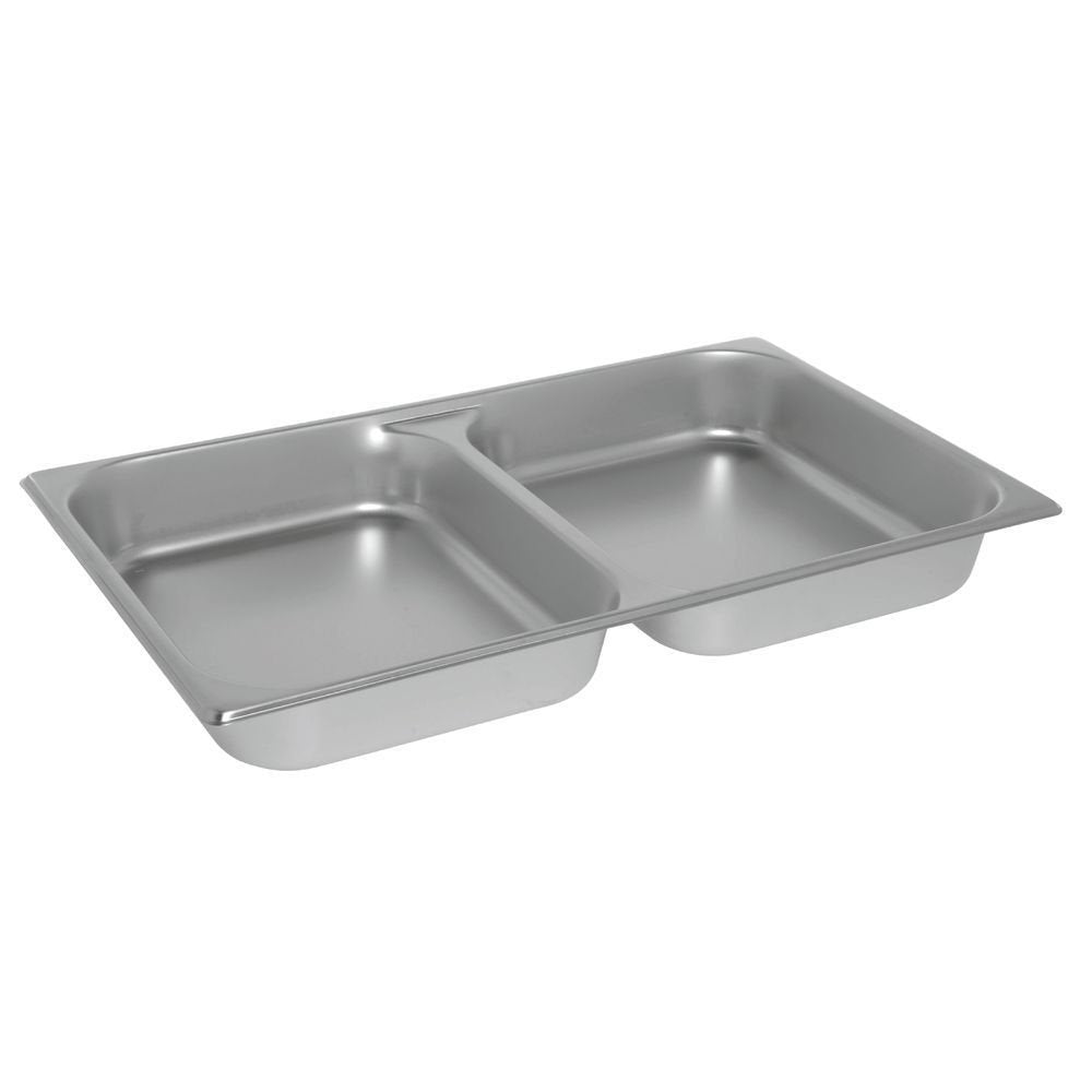 Steam Table Pan Hotel Pan Full Size Divided Stainless Steel - 2 1/2 D