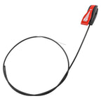 Lawn Mower Throttle Cable Control Handle Kit with Switch Lever Push