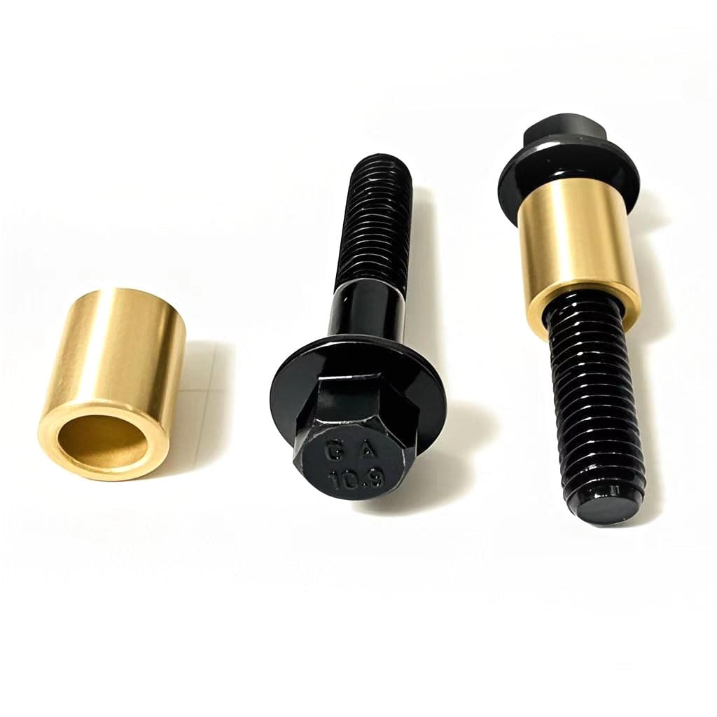 6.0L to 6.7L Starter Bolt Conversion Kit for Ford Super Duty/Excursion/Econoline (2003-2010) | Automatic Transmission Upgrade | Direct Fit Starter Hardware Kit (Black)