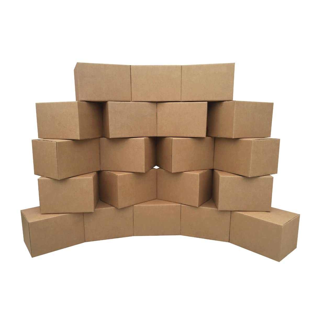 UBMOVE Medium Moving Boxes 18"L x 14"W x 12"H 20-Pack Corrugated Cardboard Box for Shipping, Mailing, Packing