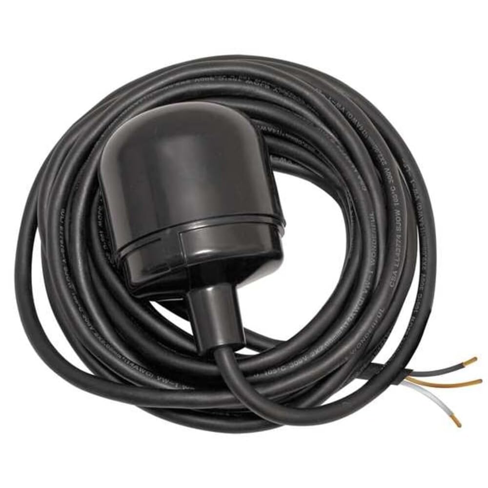 Dayton Tether Float,Wire Leads,115/230VAC 6PNV7-1 Each