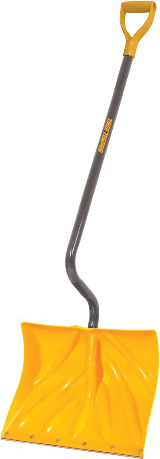 1603072 18" Poly Snow Shovel | Ergonomic D-Grip with Durable Steel Handle