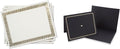 Gold Foil Certificate Paper, Parchment Design, 80lb 8.5” x 11”, 15 Count & Certificate Kit, Includes 6 8.5" x 11"