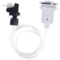 Fuoequl 16A On Off Push Button Switch for Jetted Whirlpool Jet White