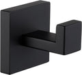 Towel Hook Matte Black, Coat Robe Hook, Bathroom Towel Hanger | SUS304 Stainless Steel, Modern Bathrobe Holder, Ideal