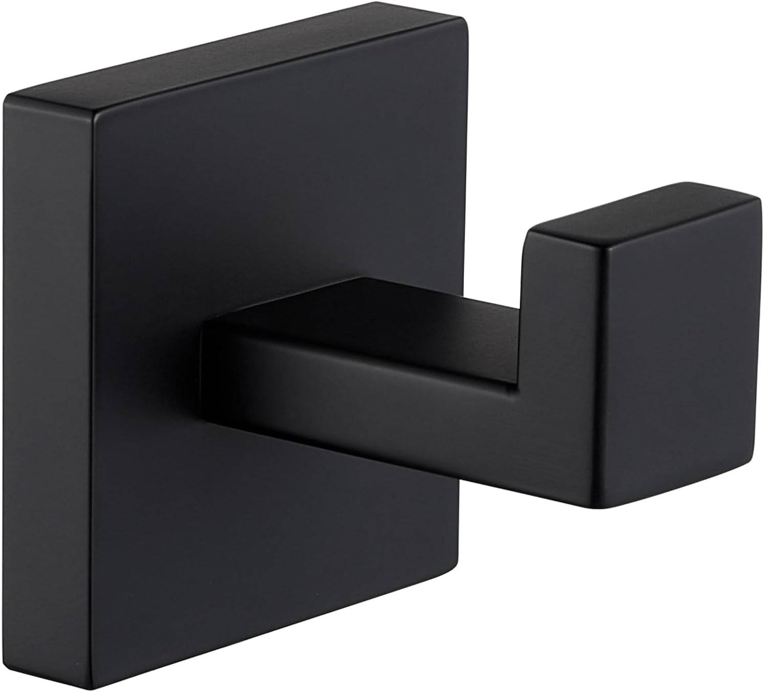 Towel Hook Matte Black, Coat Robe Hook, Bathroom Towel Hanger | SUS304 Stainless Steel, Modern Bathrobe Holder, Ideal