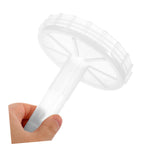 Smoothie Maker Feeding Funnel Replacement Part, White Plastic Feeder Head
